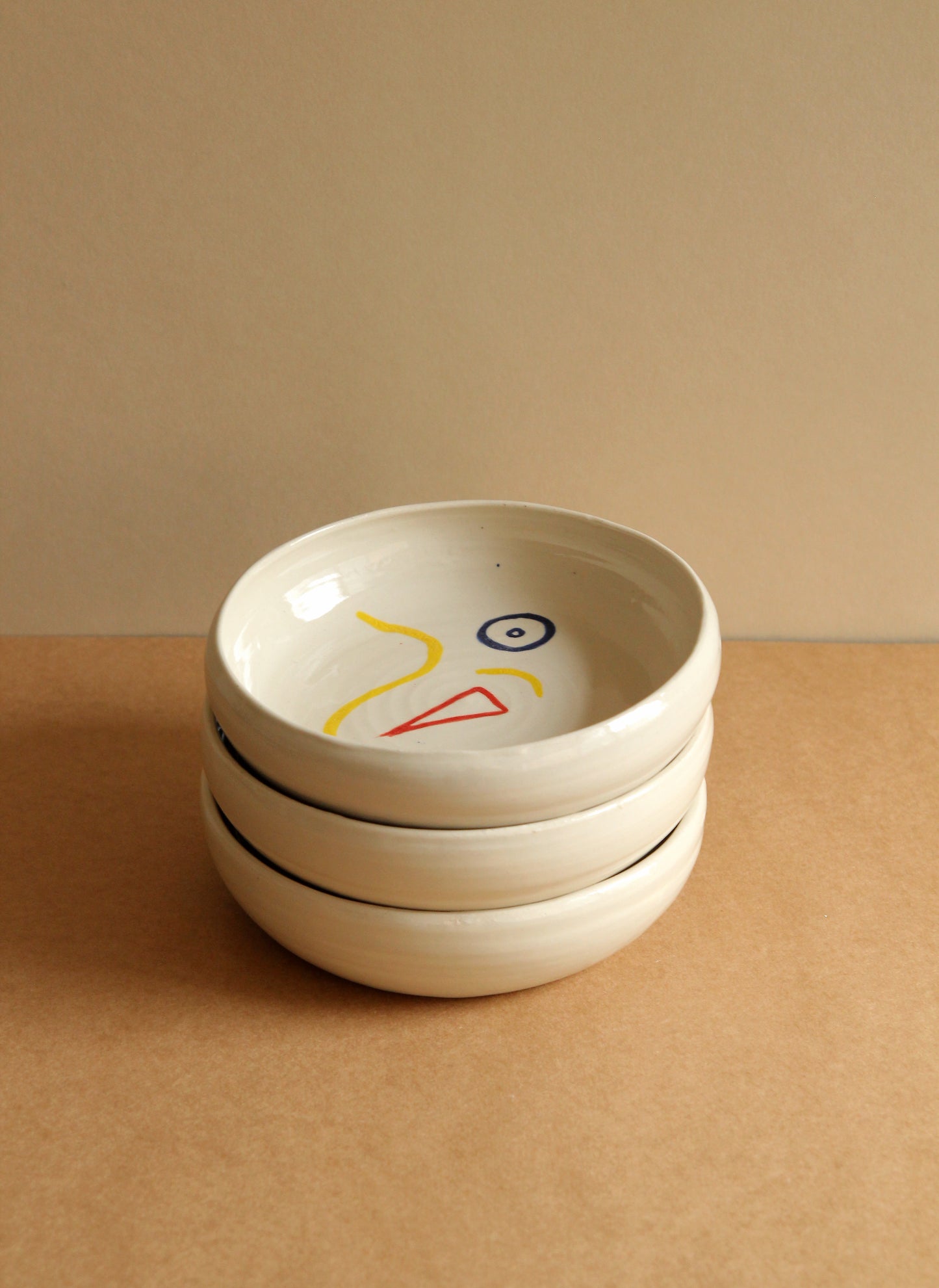 Hand painted Pasta Bowls