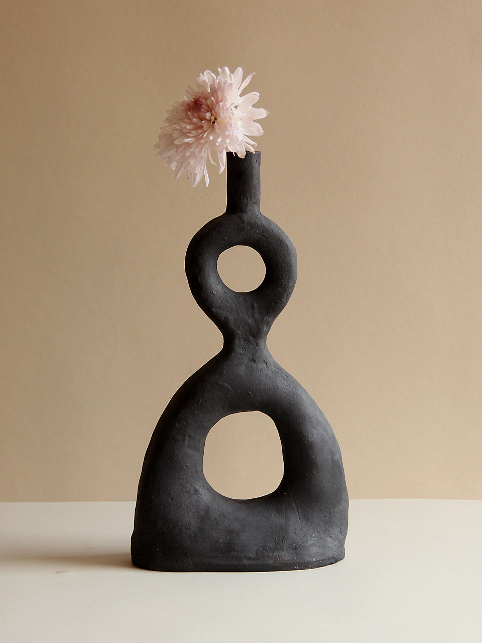 Organic single stem vase